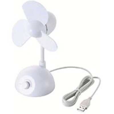 日本 ELECOM  FAN-U17WH エレコム　ＵＳＢ扇風機（ホワイト）