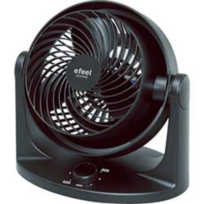 IRIS  ENC-20-BK ＩＲＩＳ　静音サーキュレーター　ブラック