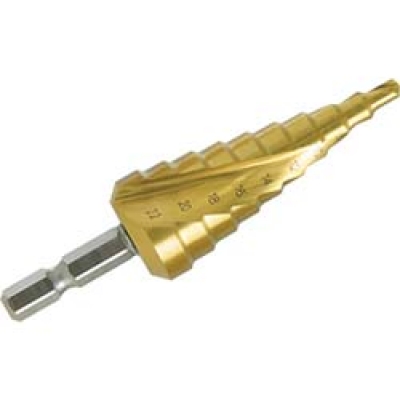 日本Pro-Auto  RSD-22T ウイニングボア　ステップドリル　ピラミッドドリル　４～２２ｍｍチタンコーティング