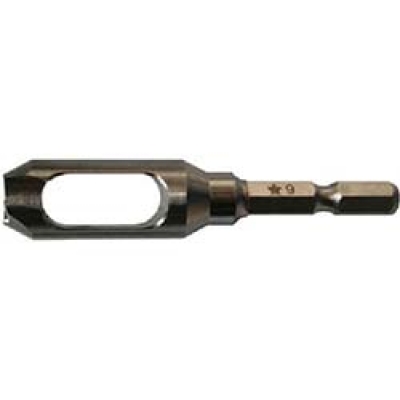 （株）スターエム 58S-090 スターエム　埋木錐（普通鋼）メッキ仕上げ　９．０