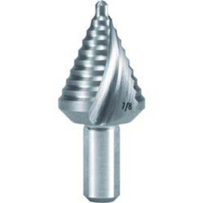 ＲＵＫＯ社 101704E ＲＵＫＯ　２枚刃スパイラルステップドリル　７／８　コバルトハイス