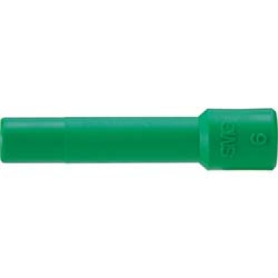 ＳＭＣ（株） KRP-06 ＳＭＣ　難燃性ＦＲワンタッチ管継手　プラグ　６ｍｍ