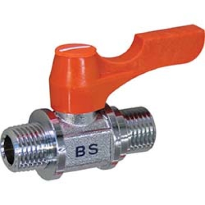 アソー（株） BS-2043 ＡＳＯＨ　エースボール　外×外ネジ型　ＰＴ１／２×ＰＦ３／８