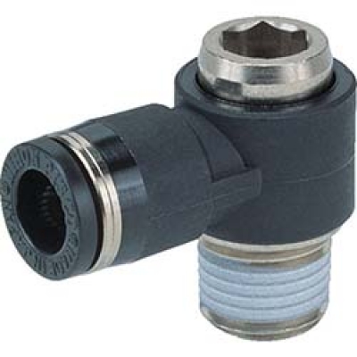 （株）日本ピスコ POL12-03 ピスコ　チューブフィッティング　六角穴付ユニバーサルエルボ