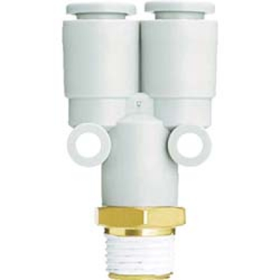ＳＭＣ（株） KQ2U12-04AS ＳＭＣ　ワンタッチ管継手　ブランチ　１２ｍｍ・Ｒ１／２