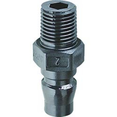 日本JOPLAX  JS-02 ジョプラックス　樹脂プラグ　相手側取付Ｒｃ１／４　めねじ取付用