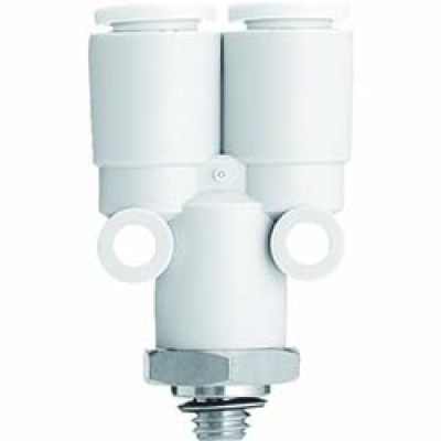 （株）日本ピスコ POC4-M3M ピスコ　チューブフィッティング　ミニ六角穴付ストレート