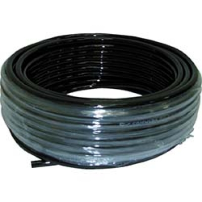 （株）妙徳 WU-10065-BK ＣＯＮＶＵＭ　チューブ　１０ＭＭＸ６．５ＭＭ　２０Ｍ　黒色