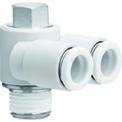 ＳＭＣ（株） 10-KQ2Z10-03NS ＳＭＣ　ワンタッチ管継手－ブランチユニバーサルエルボ　１０－ＫＱ２