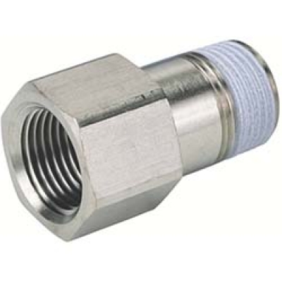 （株）日本ピスコ PF01-01 ピスコ　チューブフィッティング　延長継手ブッシュ