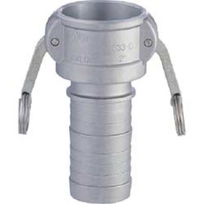 （株）トヨックス 633-C 1 AL トヨックス　カムロックカプラー　ホースシャンク　アルミ