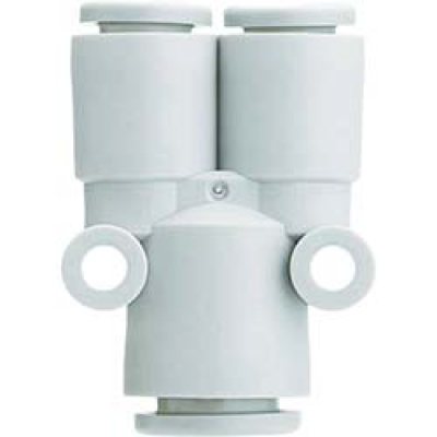 ＳＭＣ（株） KQ2U02-04A ＳＭＣ　ワンタッチ管継手　異径ユニオンワイ　２ｍｍ／４ｍｍ