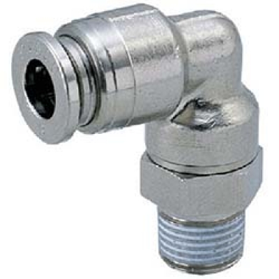 （株）日本ピスコ KL12041 ピスコ　チューブフィッティングブラス　エルボ　カバー無