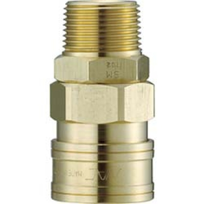 日本長堀工業 NAC   CAL46SM2 ナック　クイックカップリング　ＡＬ４０型　真鍮製　メネジ取付用