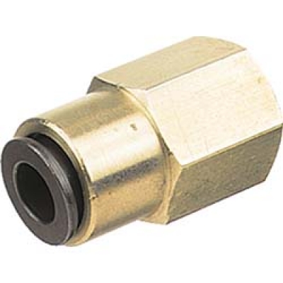 日本千代田 CHIYODA 10-04F チヨダ　フジフィメイルコネクター（金属）１０ｍｍ・Ｒｃ１／２