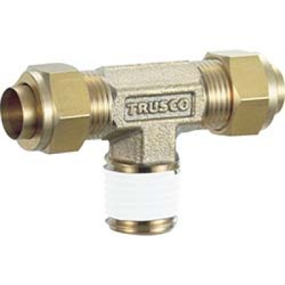 日本中山 TRUSCO  TSA-6-01T ＴＲＵＳＣＯ　クイックシール継手　チーズ　φ６　呼びＲ１／８