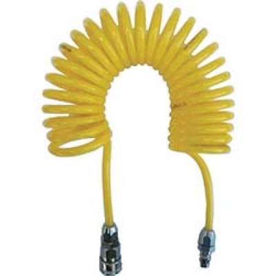 （有）ヤマトエンジニアリング YCU-10C ヤマト　ウレタンコイルホース（カップリング付）ＹＣＵ－１０Ｃ