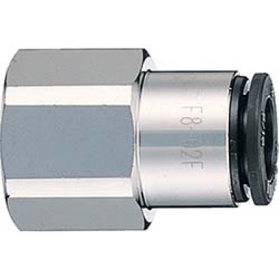 日本千代田 CHIYODA F8-02F チヨダ　ファイブフィメイルコネクタ　８ｍｍ・ＲＣ１／４