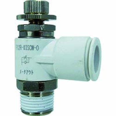 日本千代田 CHIYODA F12R-03SCW-O チヨダ　ファイブスピードコントローラα白メーターアウト１２ｍｍ・Ｒ３／８