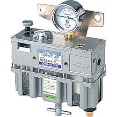 日本精器(株) BN-2510-8 日本精器 FRLユニット8A一体型