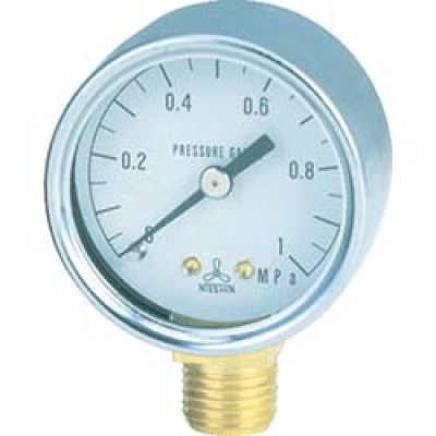 日本精器(株) PG40A-10K 日本精器 圧力計40mm1/4