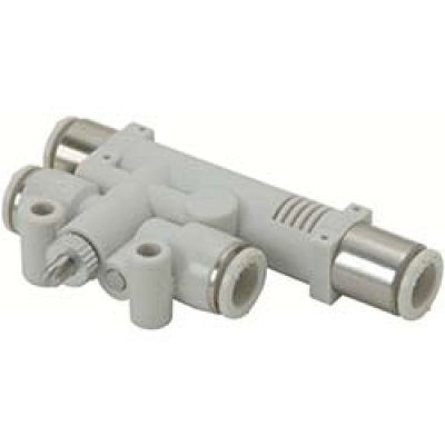 ＳＭＣ（株） AS3201FSG-03-10S ＳＭＣ　目盛付スピードコントローラＳＵＳ　チューブ外径１０　接続口径Ｒ３／８