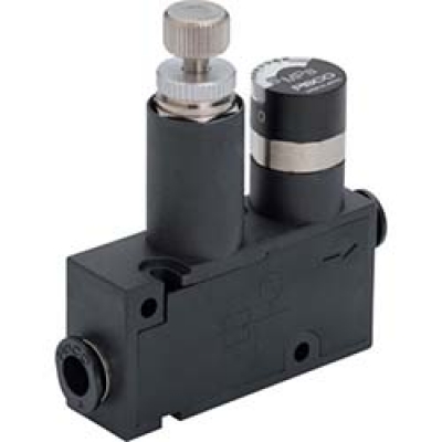 （株）日本ピスコ RVUM6-6 ピスコ　レギュレータゲージ付ユニオン