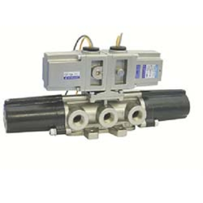 日本精器（株） BN-7M47C-20-F-24 日本精器　４方向電磁弁　２０Ａ　ＤＣ２４Ｖ　７Ｍシリーズ３ポジション