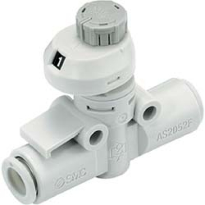 ＳＭＣ（株） AS2201FG-01-10S ＳＭＣ　ワンタッチ管継手付スピードコントローラ　ステンレスシリーズ