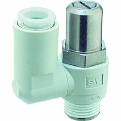 ＳＭＣ（株） AS2201F-U02-06A ＳＭＣ　ＵＮＩプッシュロック式ワンタッチ管継手付スピードコントローラ