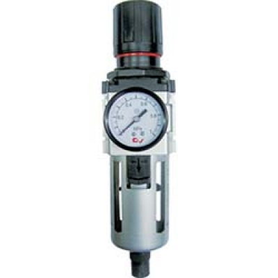 （株）妙徳 MPW2000-02D ＣＯＮＶＵＭ　フィルタレギュレータ　圧力ゲージ付　２０００タイプ　オートドレン
