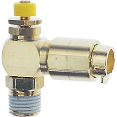 日本千代田 CHIYODA C10-02SCH-O チヨダ　スピードコントローラーＨタイプα（金属）メーターアウト１０ｍｍ・Ｒ１／４