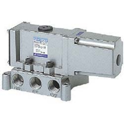 日本精器（株） BN-7F43-15-F-24 日本精器　４方向電磁弁　１５Ａ　ＤＣ２４Ｖ　７Ｆシリーズシングル