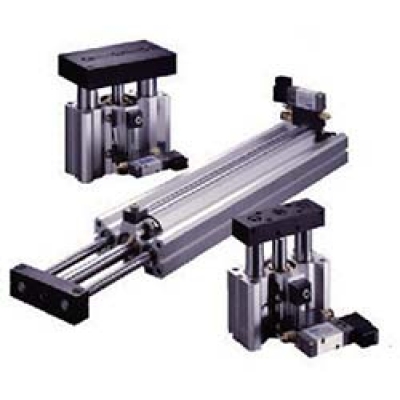 日本精器（株） BN-6A03-20-100 日本精器　ツインガイドシリンダ　２０×１００ストッパタイプすべり軸受