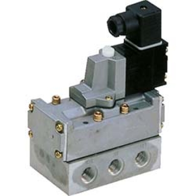 ＣＫＤ（株） 4F410-08-B-AC200V ＣＫＤ　パイロット式５ポート弁セレックスバルブ