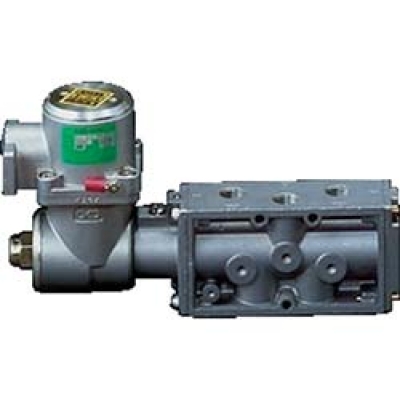 ＣＫＤ（株） 4F320E-08-TP-AC100V ＣＫＤ　パイロット式　防爆形５ポート弁　４Ｆシリーズ（ダブルソレノイド）