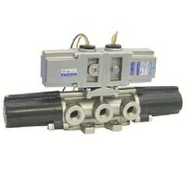 日本精器（株） BN-7M47C-25-E-100 日本精器　４方向電磁弁　２５Ａ　ＡＣ２００Ｖ　７Ｍシリーズ３ポジション