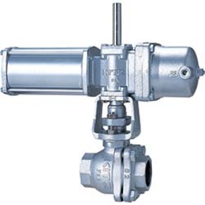 8 キッツ　空圧自動ボールバルブ