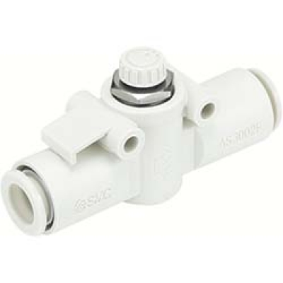 ＳＭＣ（株） AS3002F-06 ＳＭＣ　ワンタッチ管継手スピードコントローラ（インラインタイプ）