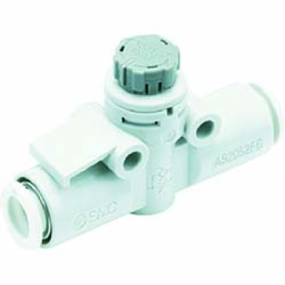 SMC(株) AS1002FG-06A SMC ワンタッチ管継手付スピコン SUSインライン