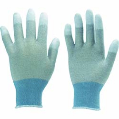 日本中山 TRUSCO  TGL-2996S ＴＲＵＳＣＯ　指先コート静電気対策用手袋　Ｓサイズ