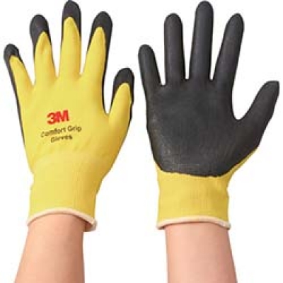 美国 3M  電力マーケット営業部 GLOVE YEL S ３Ｍ　一般作業用コンフォートグリップグローブ　イエロー　Ｓサイズ