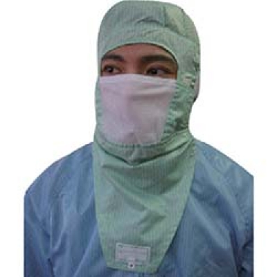 （株）ブラストン BSC-30002-G-F ブラストン　マスク（ガード付）　緑　フリー　（１枚入）