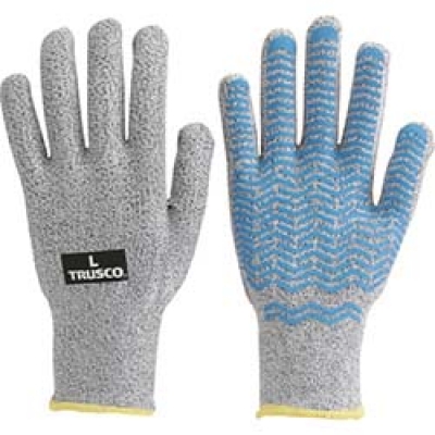 日本中山 TRUSCO  TCRAG-3NR-M TRUSCO すべり止め付耐切創手袋 NR #3 M