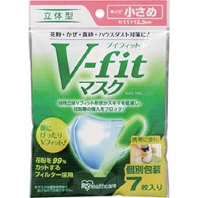 IRIS  NVK-7RS ＩＲＩＳ　Ｖフィット立体マスク　（７枚入）