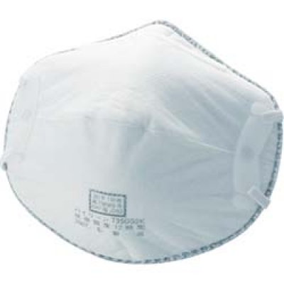 日本中山 TRUSCO  T35-DS2K ＴＲＵＳＣＯ　使い捨て式防じんマスク　ＤＳ２　活性炭入　１０枚入