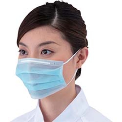 日本亚速旺 ASONE   2-6278-02 ＡＳ　ディスポマスク　耳掛け　ブルー　５０入