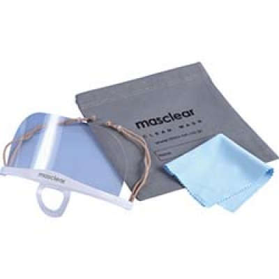 （株）ムーヴ・オン M-BUNDLE-5 ム－ヴ・オン　透明衛生マスク　マスクリアベーシックバンドル　（５個入）