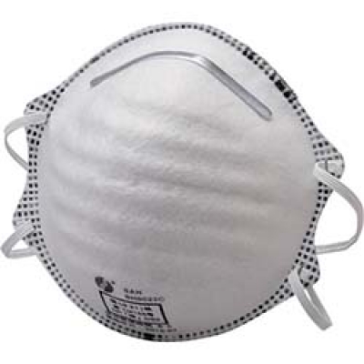 （株）トーヨーセフティー NO.1710 トーヨーセフティ　折りたたみ式使い捨て式防じんマスク　区分ＤＳ２