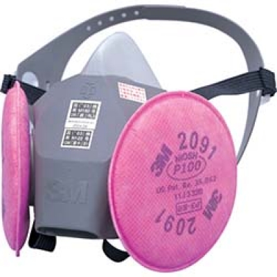 2091-RL3M ３Ｍ　取替式防じんマスク　６０００ＤＤＳＲ／２０９１－ＲＬ３　Ｍサイズ